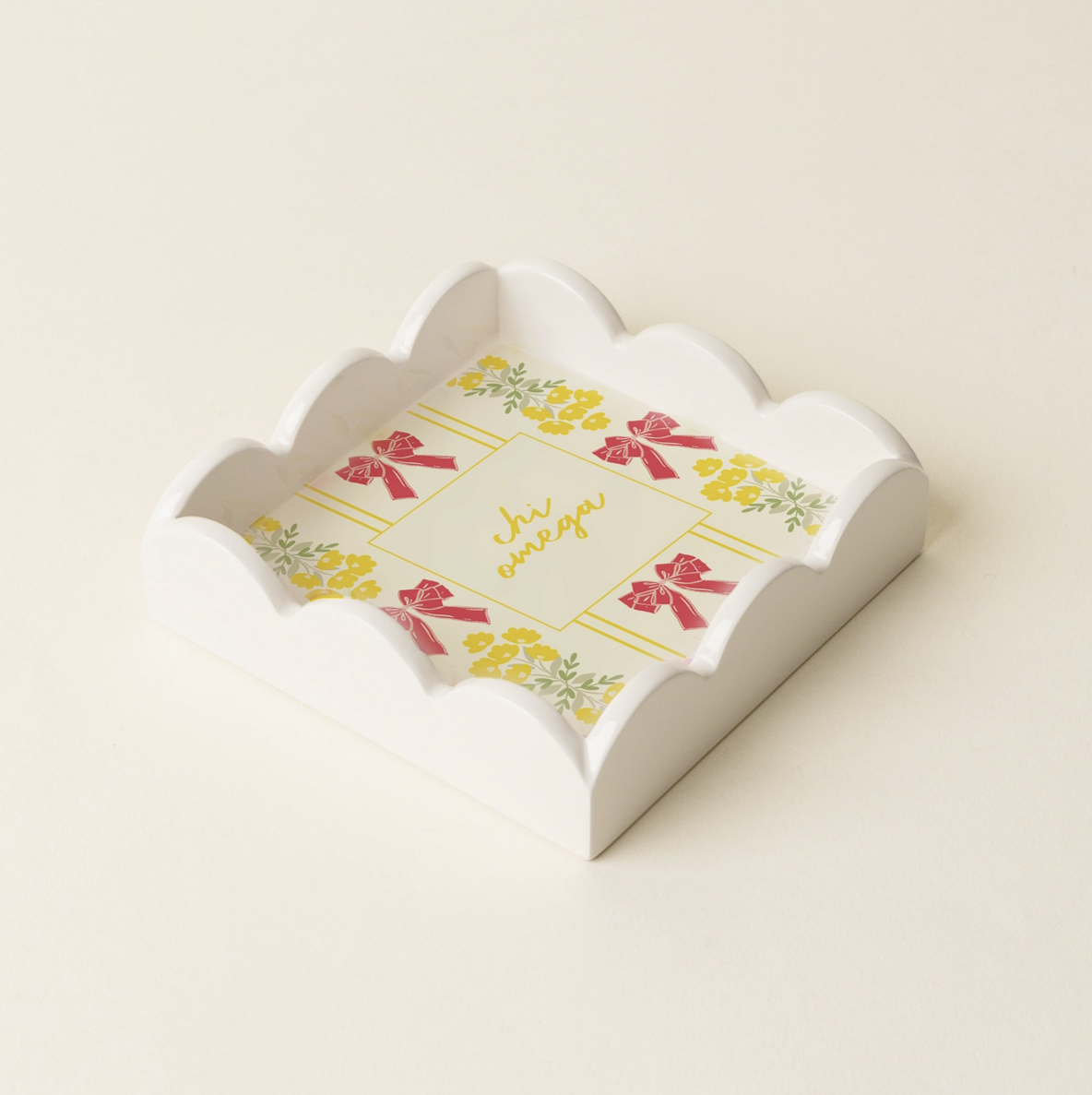 Sorority Scallop Trinket Tray