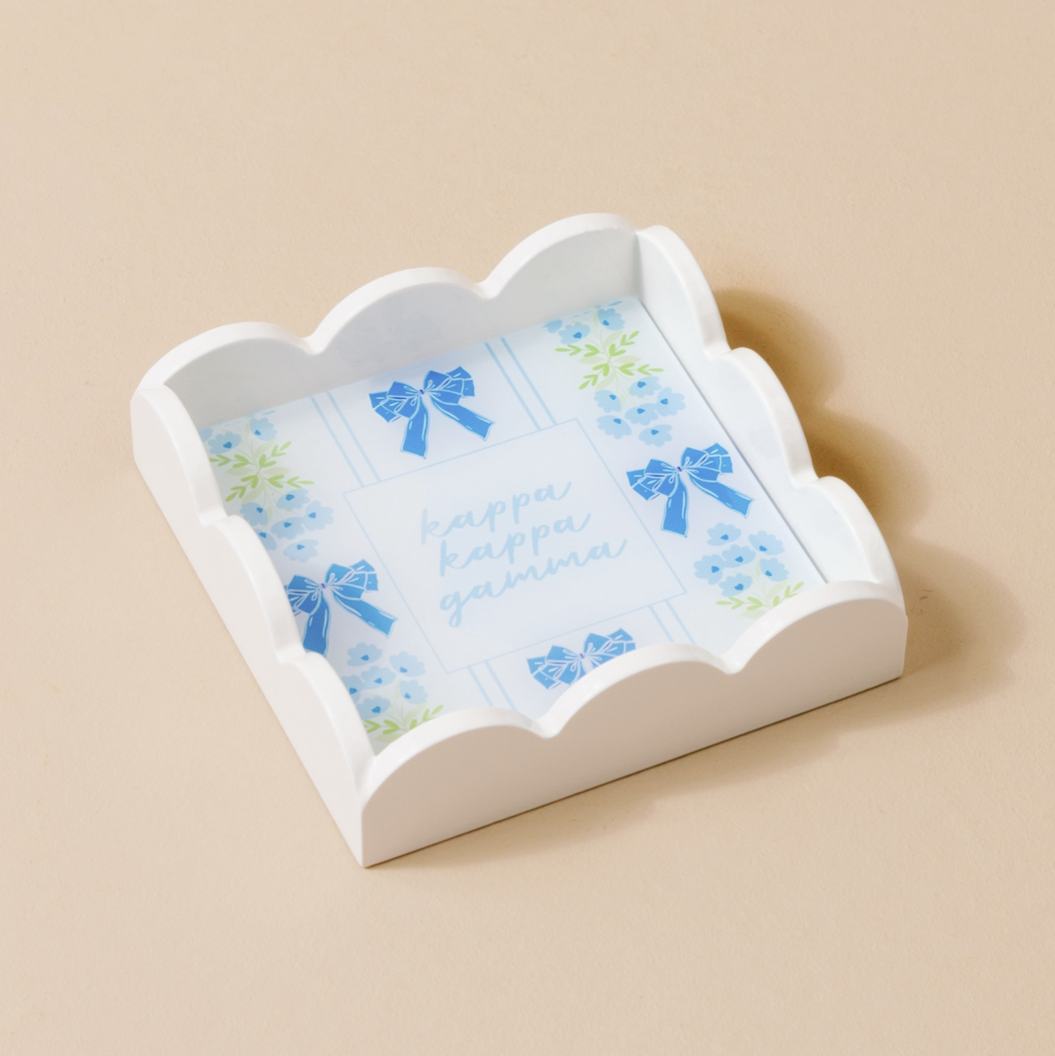 Sorority Scallop Trinket Tray