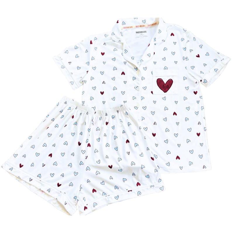 Sorority Love Letters PJ Set