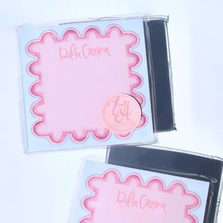 Sorority Watercolor Notepad