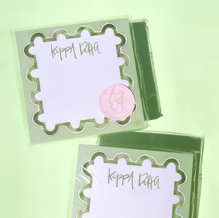 Sorority Watercolor Notepad