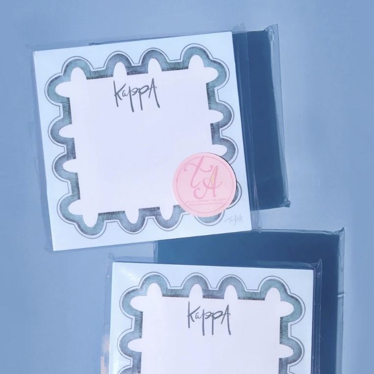 Sorority Watercolor Notepad