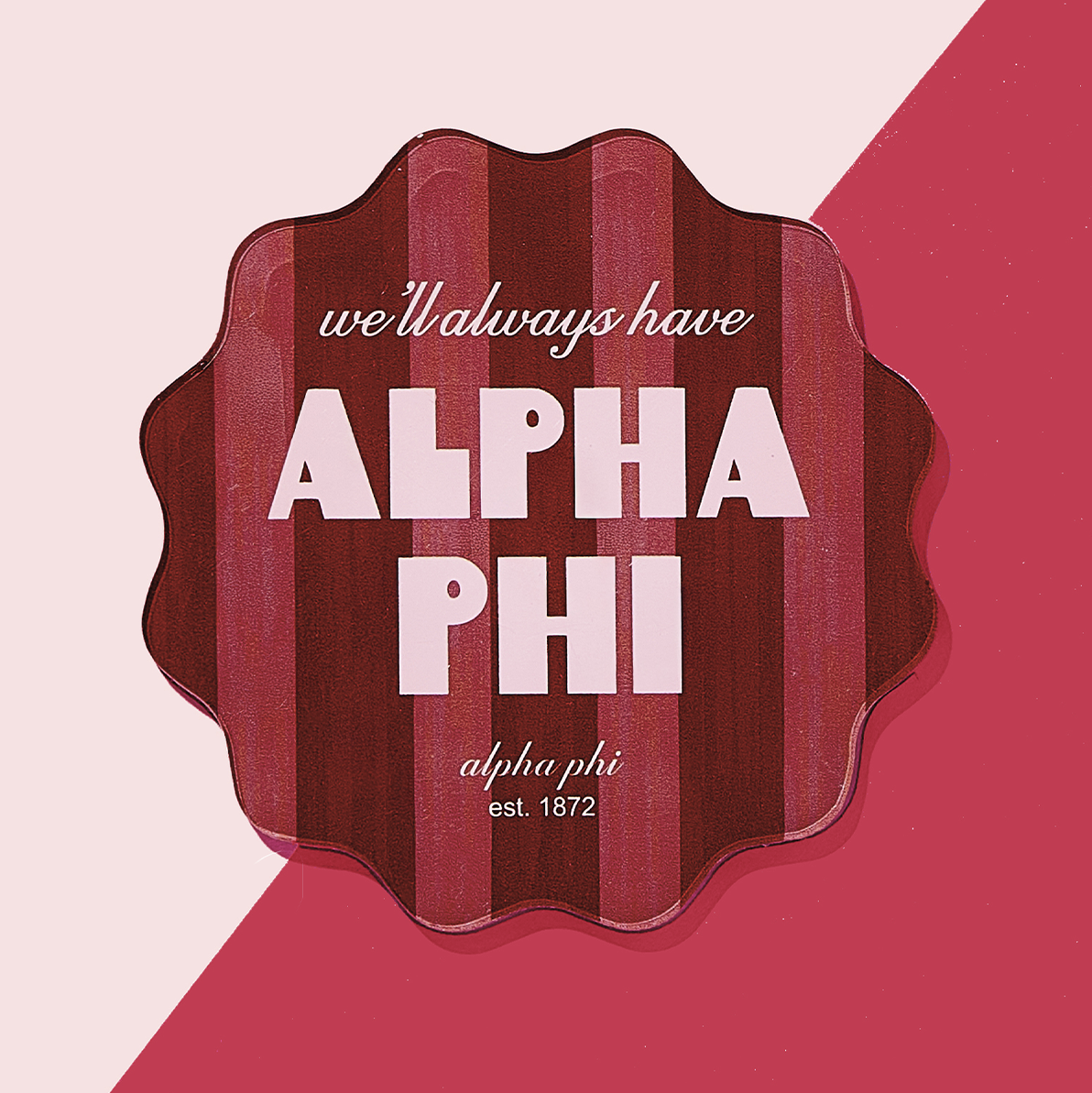 Set of 2 Boxed Sorority Coasters