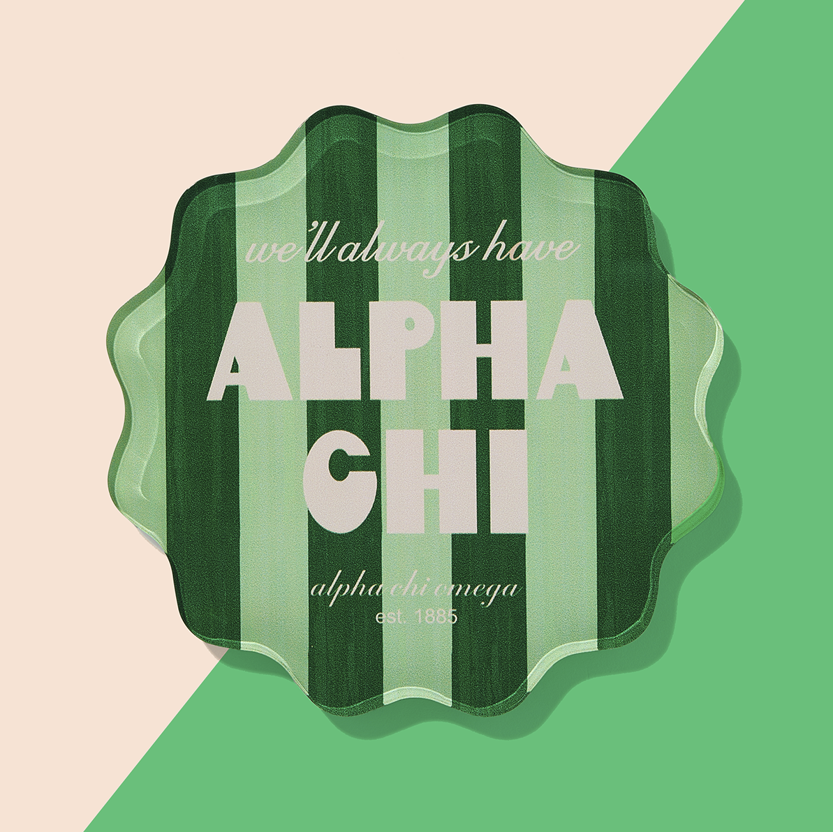 Set of 2 Boxed Sorority Coasters