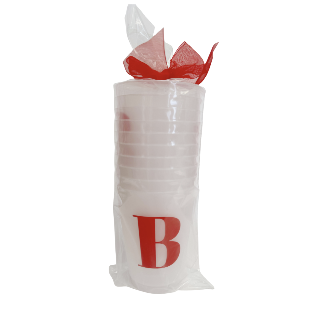 Color Initial Frost Flex Cups