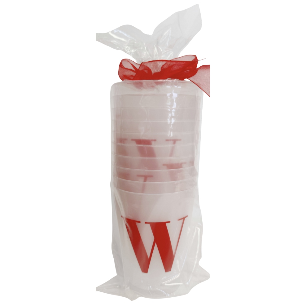 Color Initial Frost Flex Cups