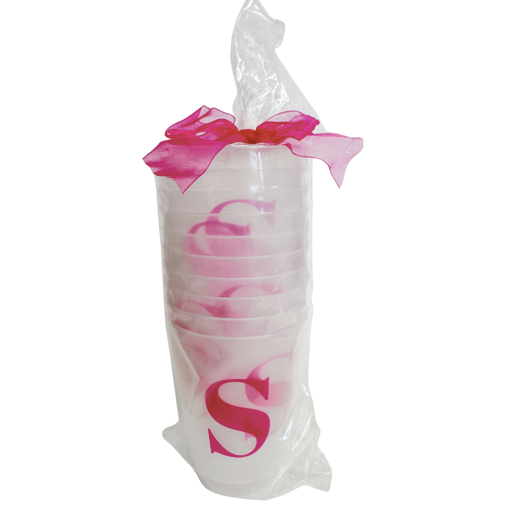 Color Initial Frost Flex Cups