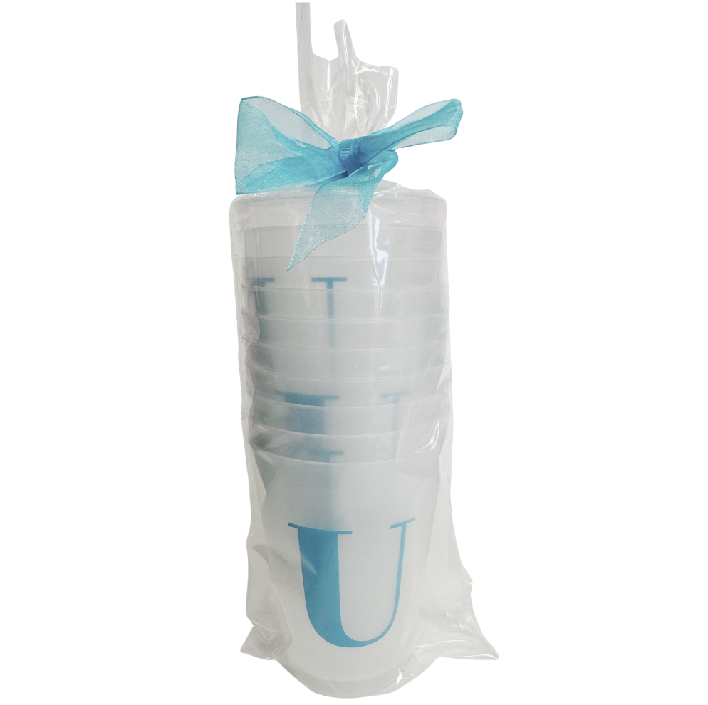 Color Initial Frost Flex Cups