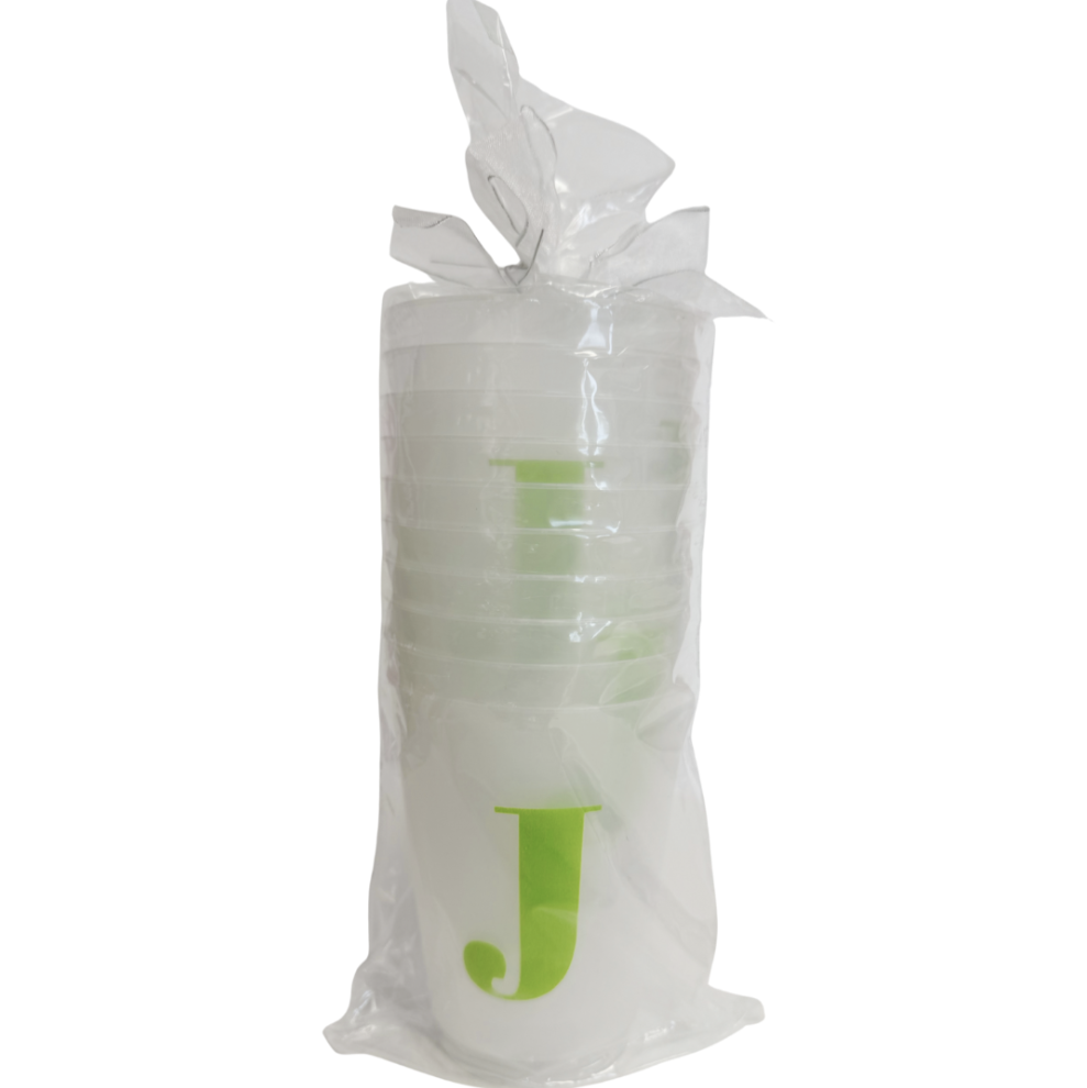 Color Initial Frost Flex Cups