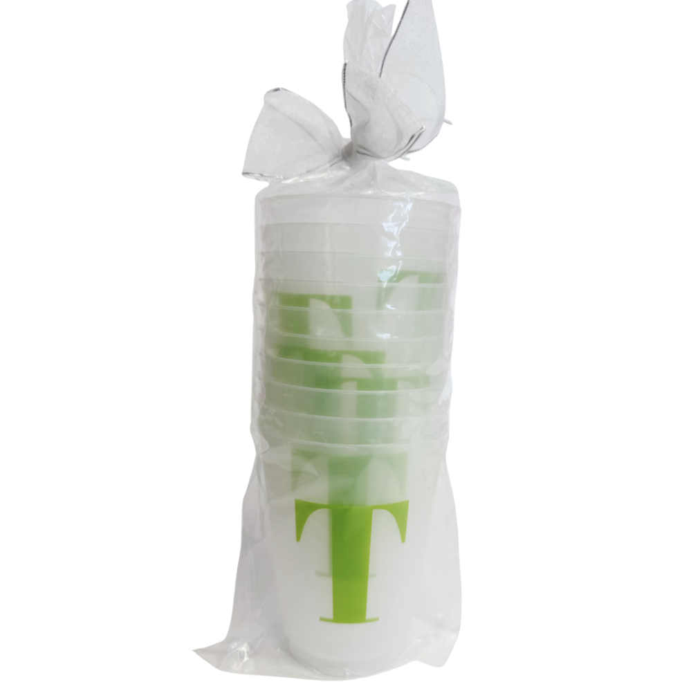 Color Initial Frost Flex Cups