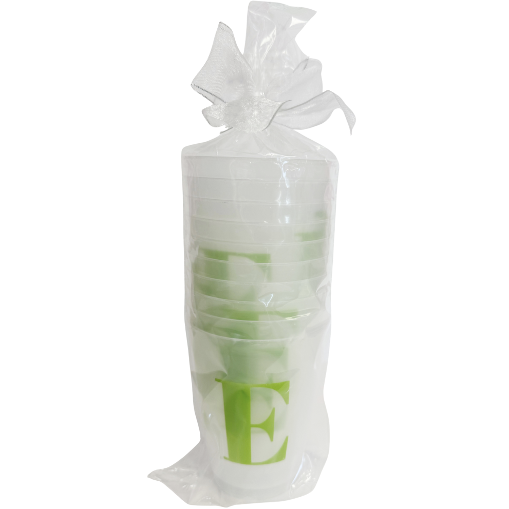 Color Initial Frost Flex Cups