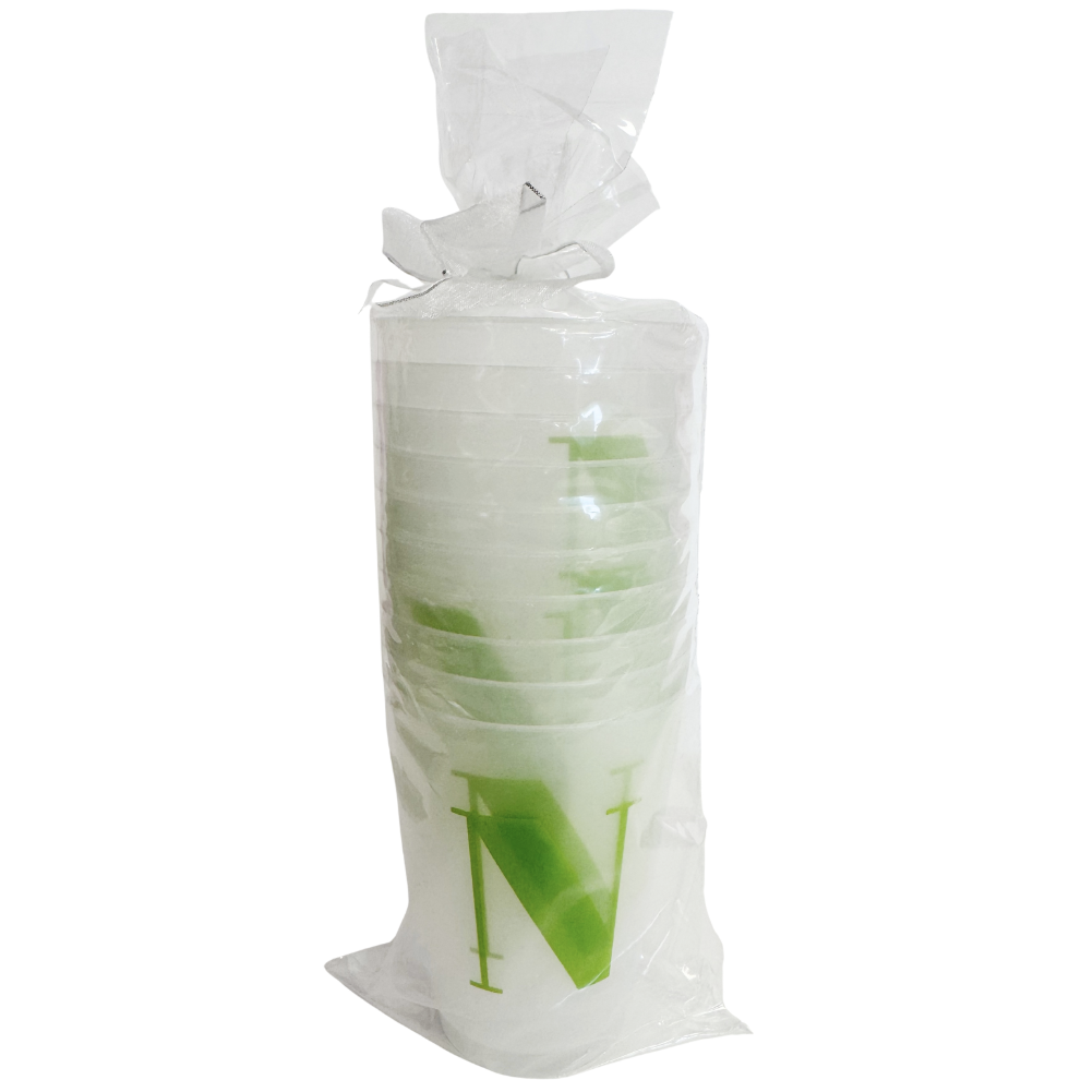 Color Initial Frost Flex Cups