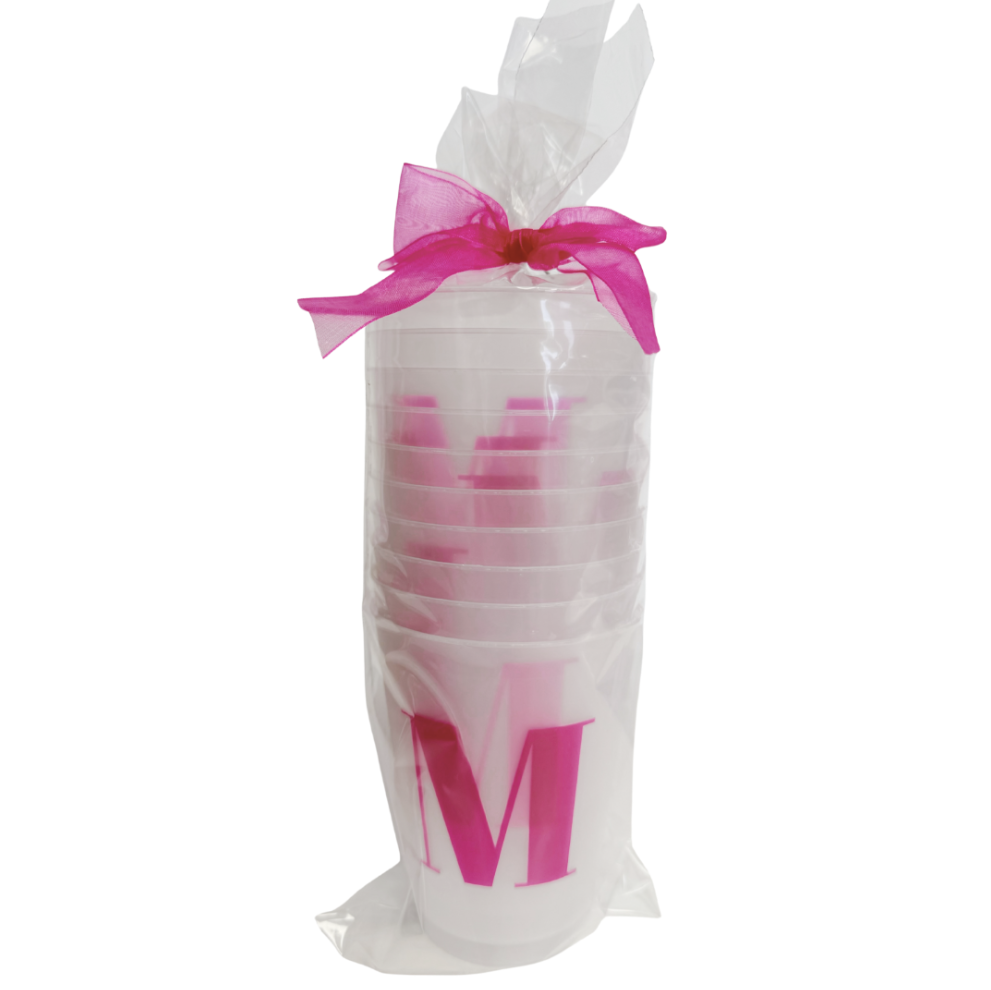 Color Initial Frost Flex Cups