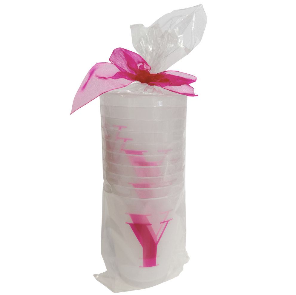 Color Initial Frost Flex Cups