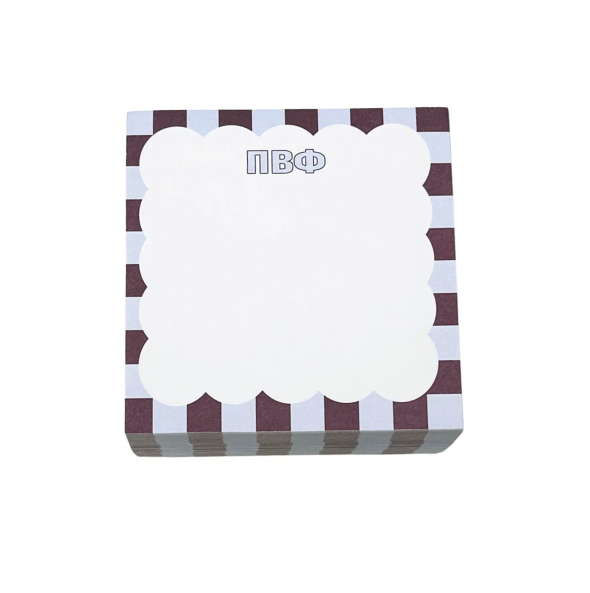 Sorority Sticky Note Cube