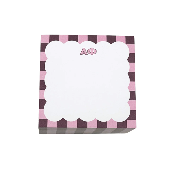 Sorority Sticky Note Cube