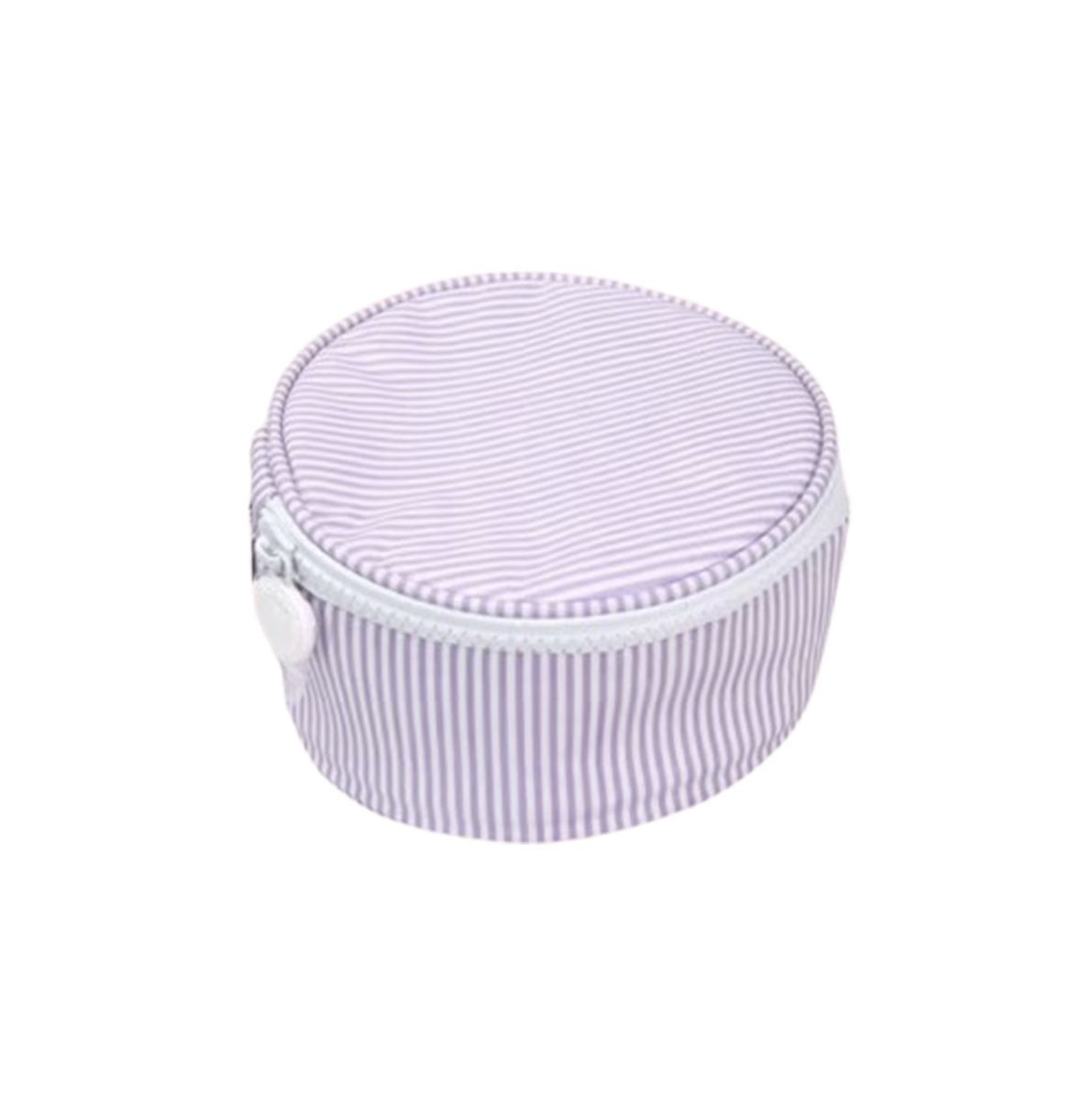 Wipeable Seersucker Button Bag
