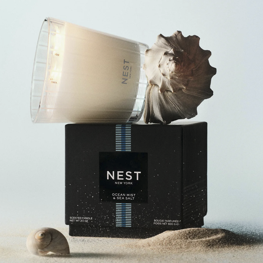 Nest 3-Wick Ocean Mist & Sea Salt Candle (21.2 oz)
