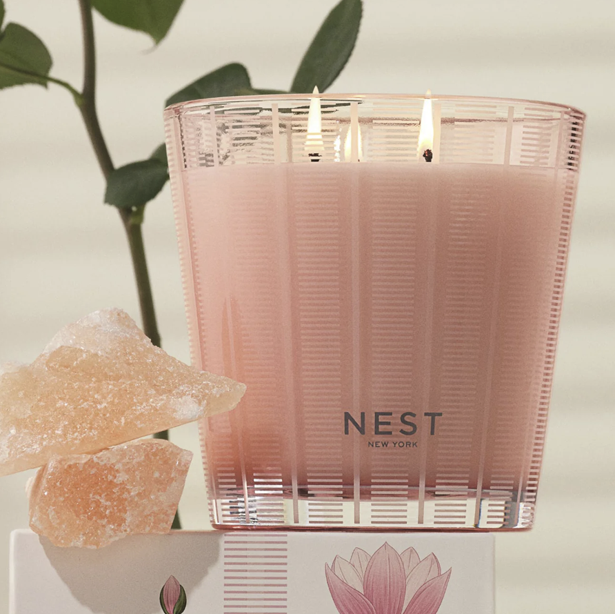 Nest 3-Wick Himalayan Salt & Rosewater Candle (21.2 oz)