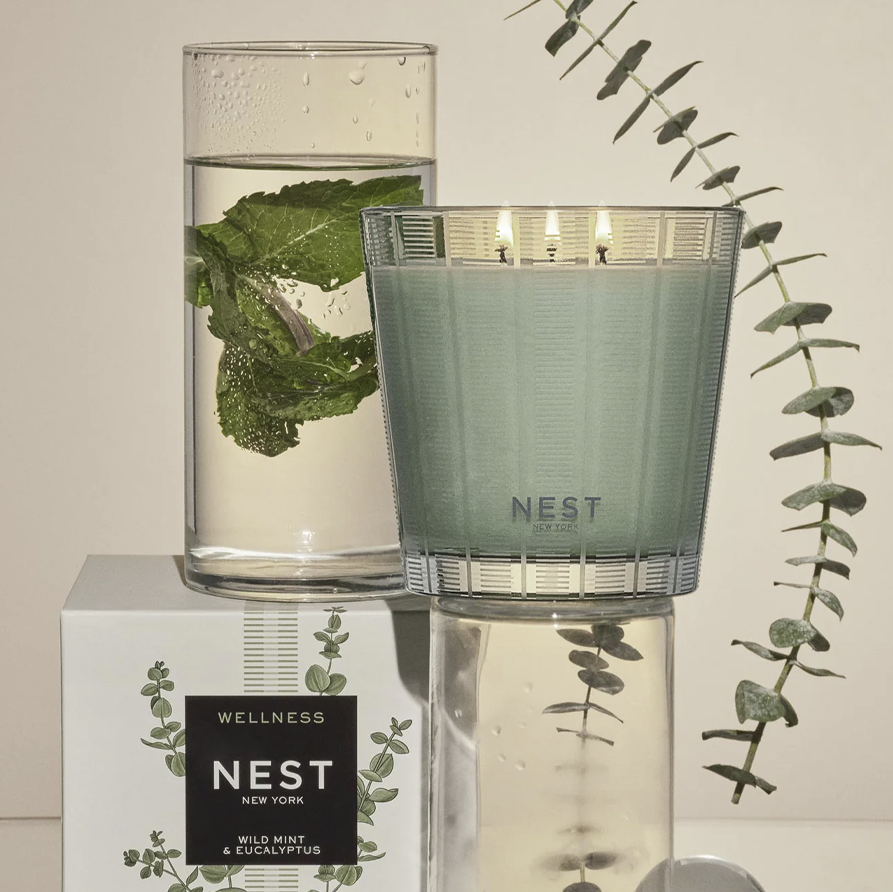 Nest 3-Wick Wild Mint & Eucalyptus Candle (21.2 oz)