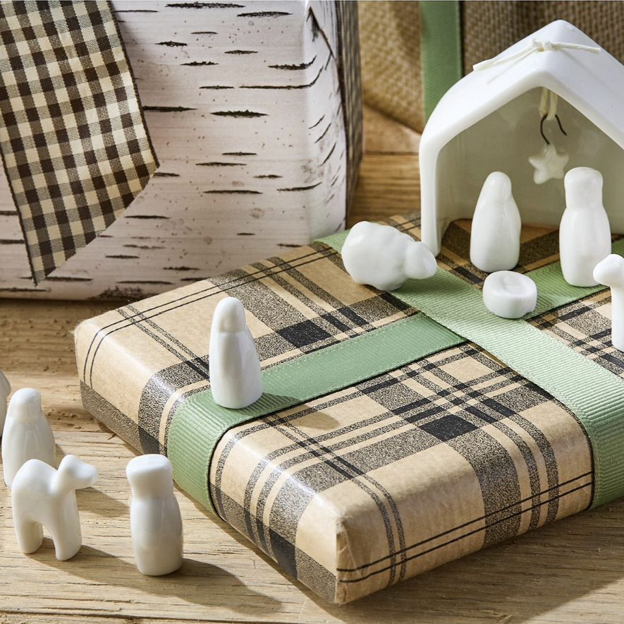 Mini Ceramic Nativity Set