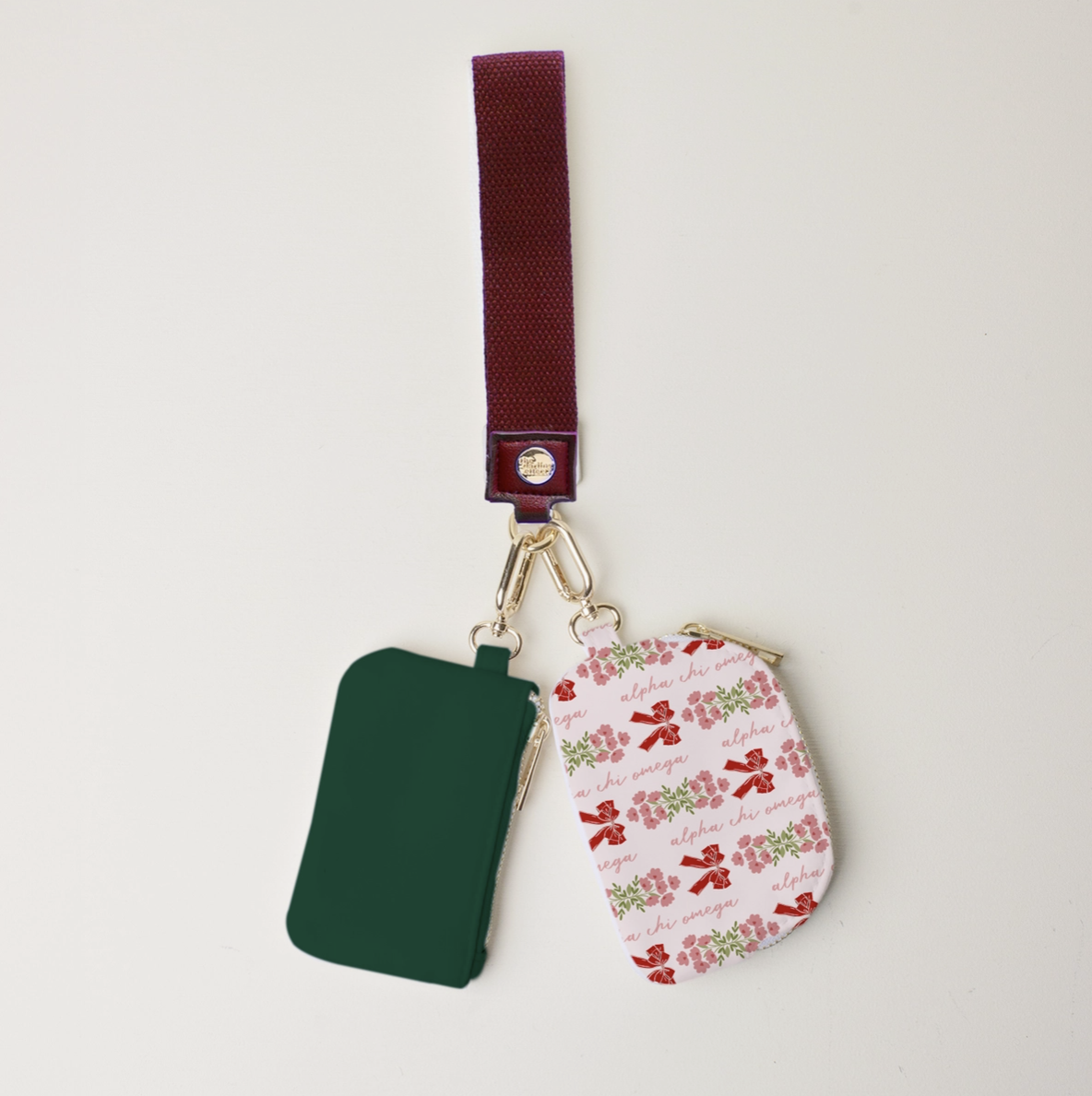 Sorority Dynamic Duo Pouch Wristlet