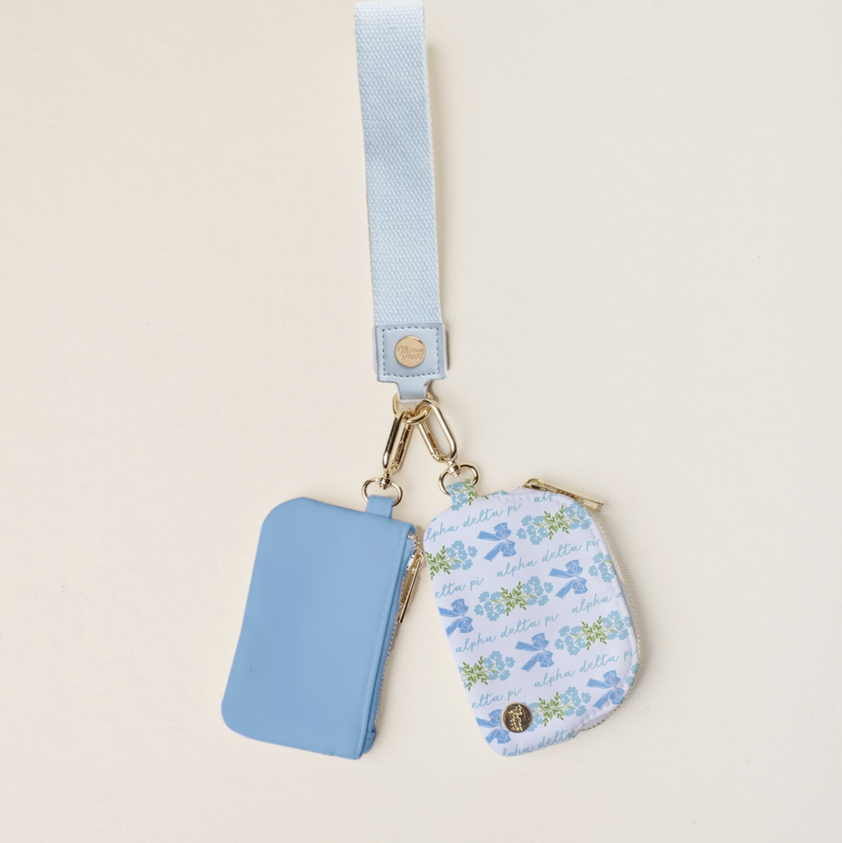 Sorority Dynamic Duo Pouch Wristlet