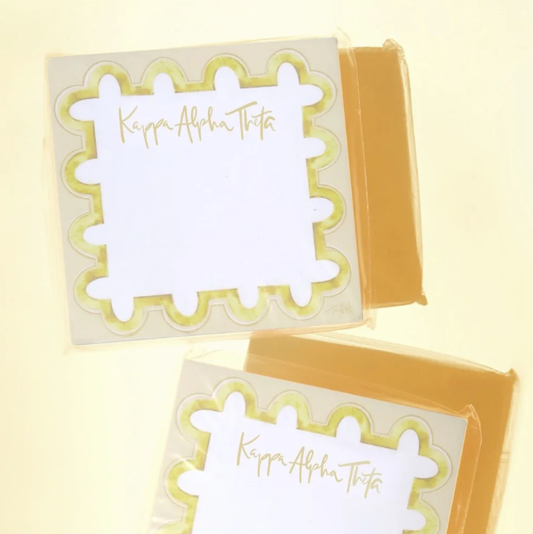 Sorority Watercolor Notepad