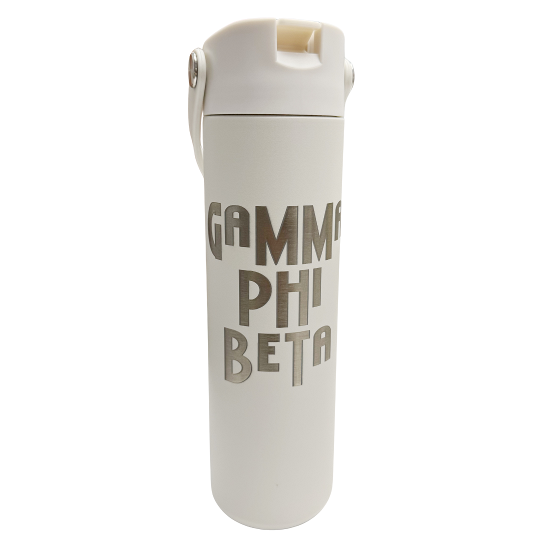 Engraved Sorority Water Bottle