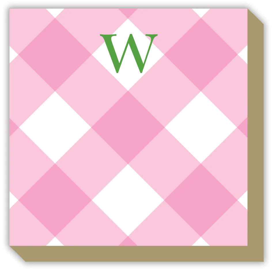 Buffalo Check Monogram Luxe Pad