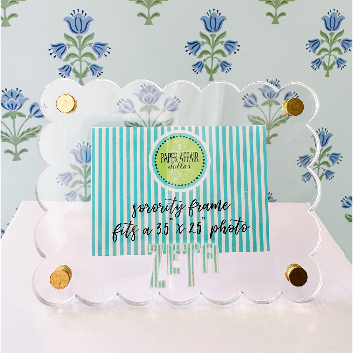 Sorority Scalloped Frame