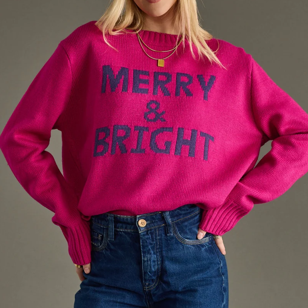 Merry and Bright Knit Sweater
