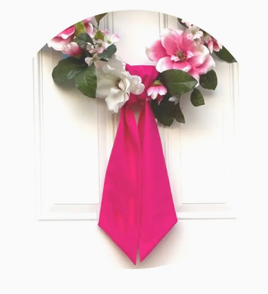 Linen Wreath Sash