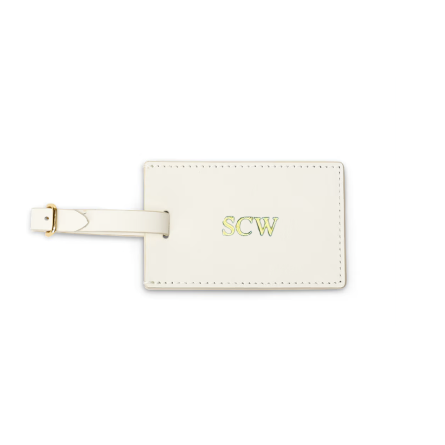 Archie Leather Luggage Tag