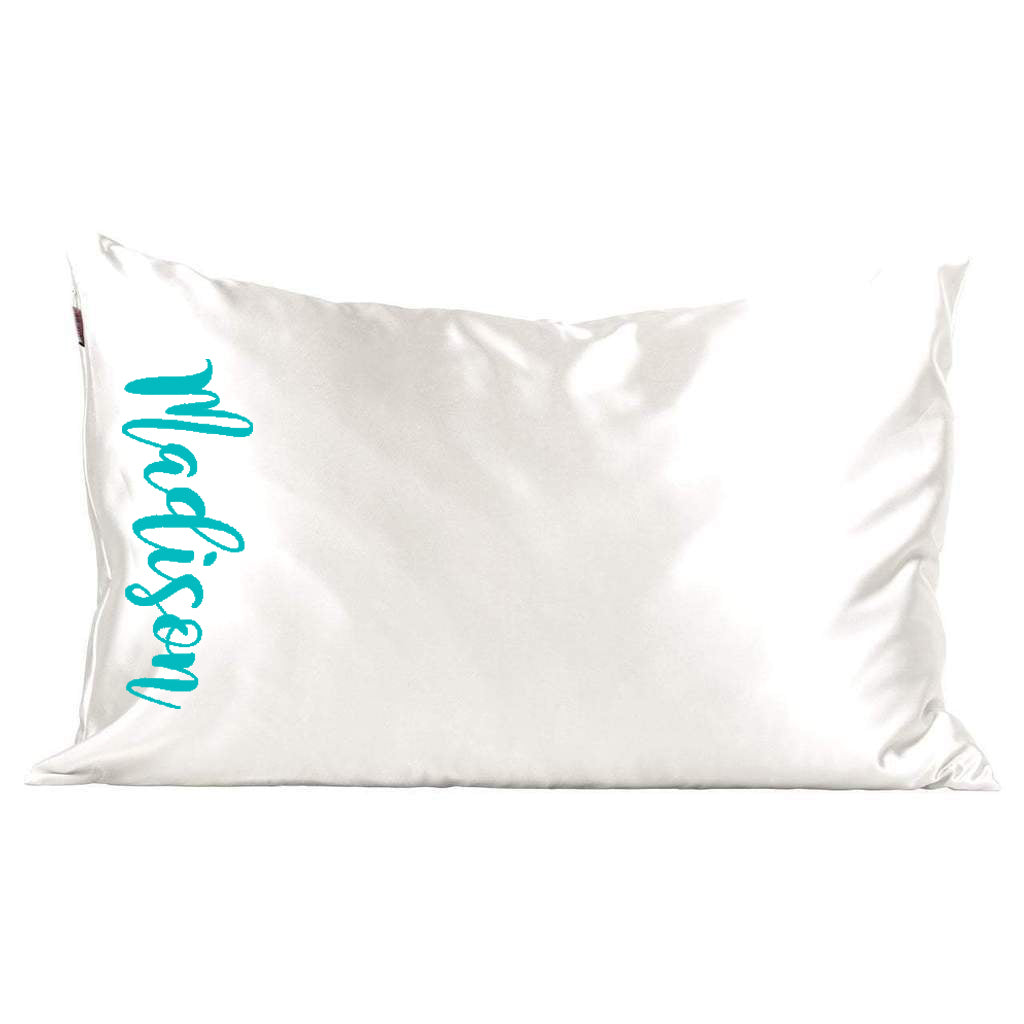 Ivory Satin Pillowcase