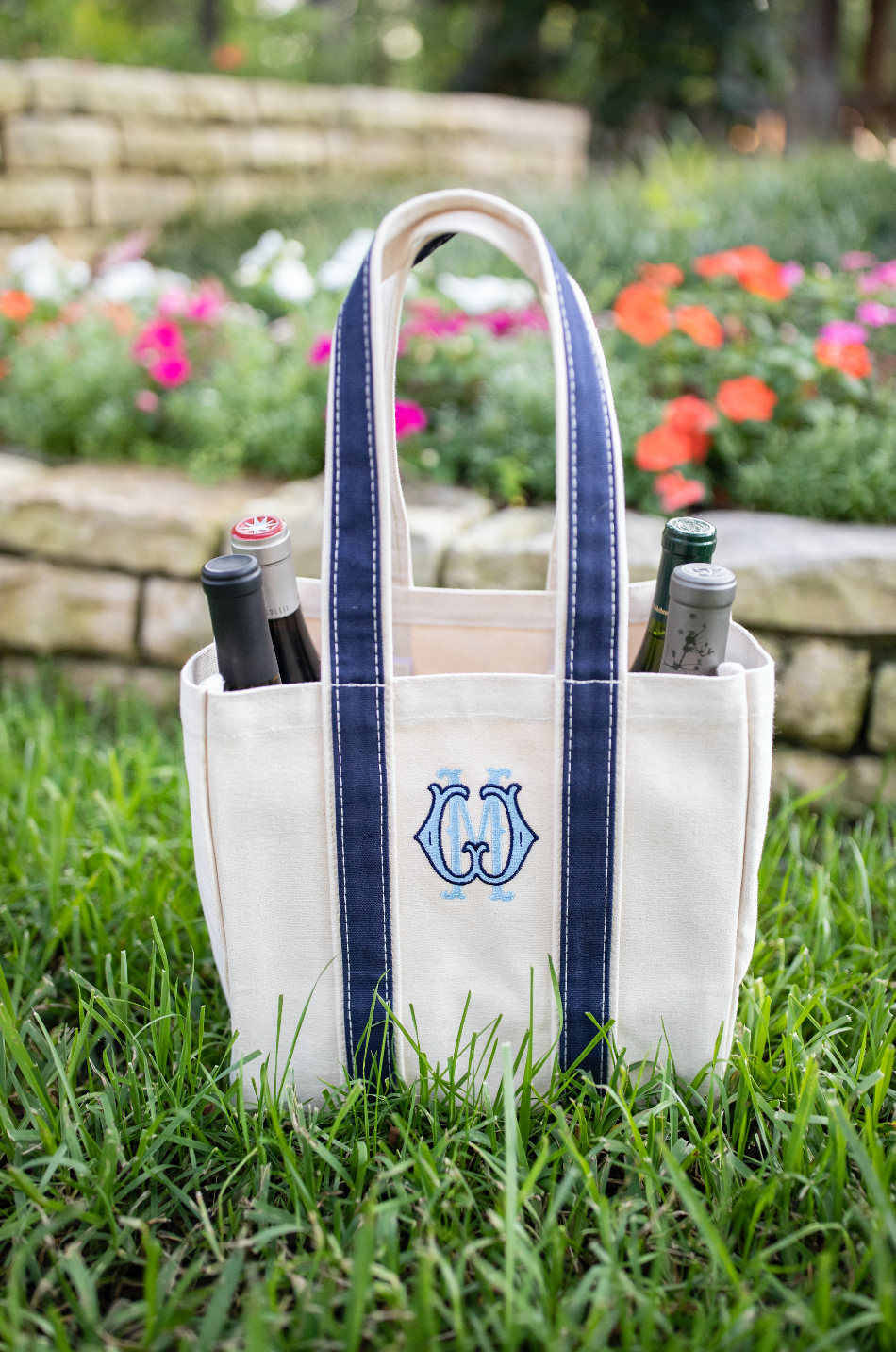 4 Bottle Wine Tote
