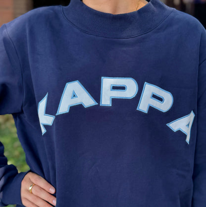 COMING SOON! Sorority Mock Neck Sweatshirt
