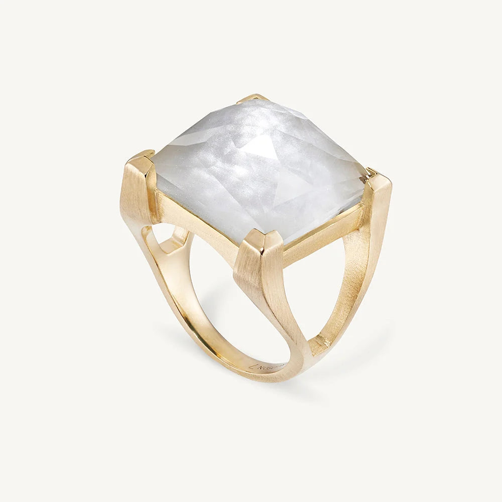 Plaza Ring - Iridescent Pearl