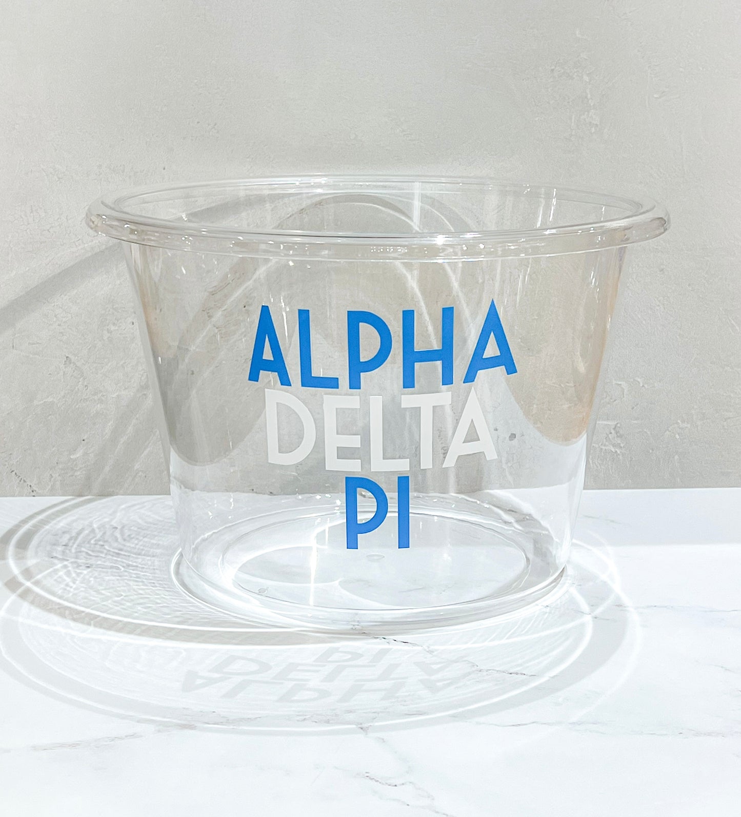 Sorority Acrylic Bucket