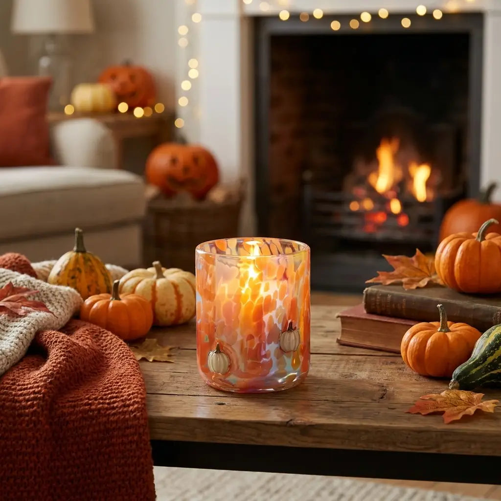 Heirloom Pumpkin Icon Candle