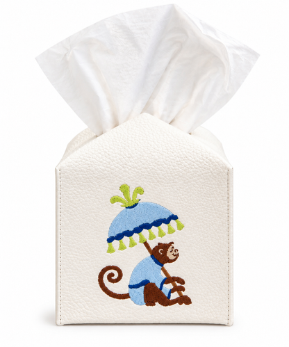 Monkey Business Tissue Box Cover