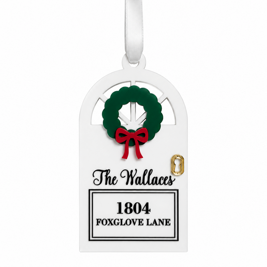Home for the Holidays Personalized Ornament
