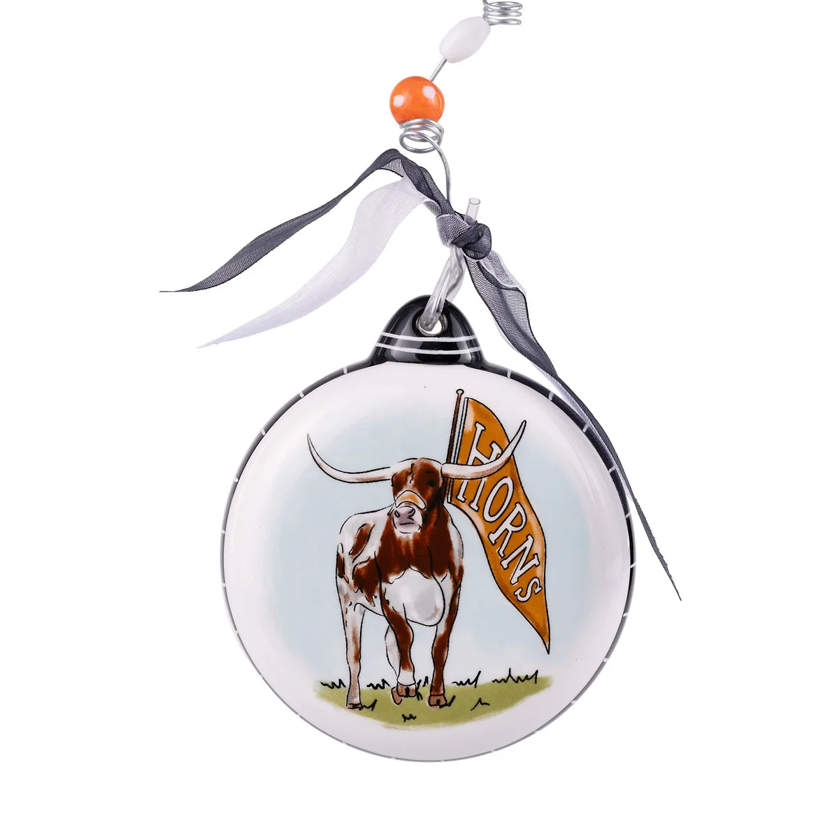 Texas Longhorns Mascot Puff Ornament