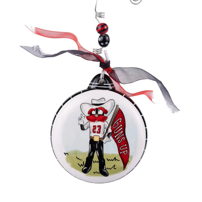 Texas Tech Red Raiders Mascot Puff Ornament