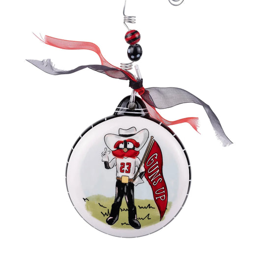 Texas Tech Red Raiders Mascot Puff Ornament