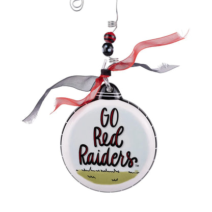 Texas Tech Red Raiders Mascot Puff Ornament