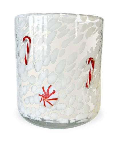 Peppermint & Candy Cane Icon Candle