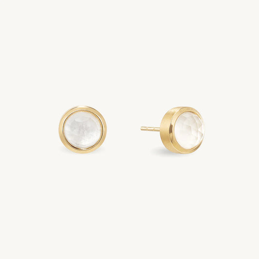 Signature Small Studs - Iridescent Pearl