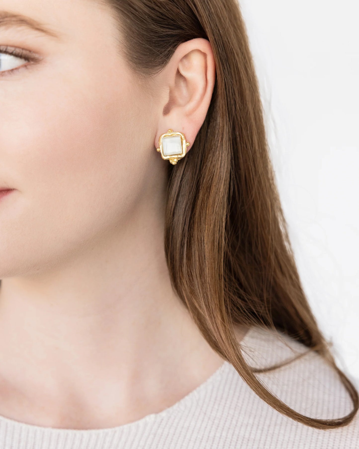 Charlotte Studs - White