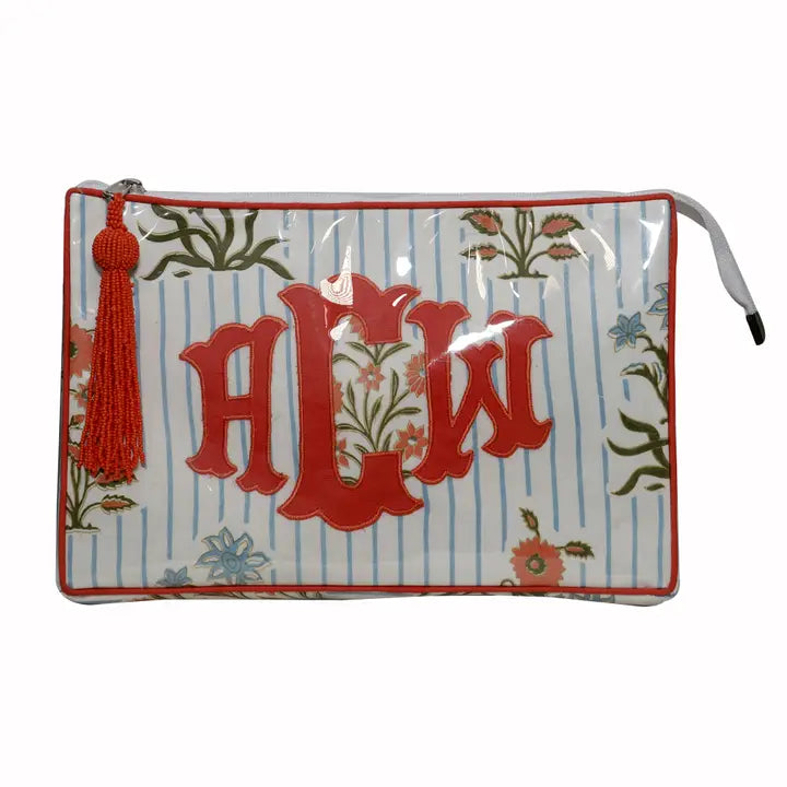 Tiana NY Monogram Pouches
